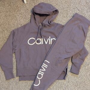 Calvin Klein Purple Lounge Set